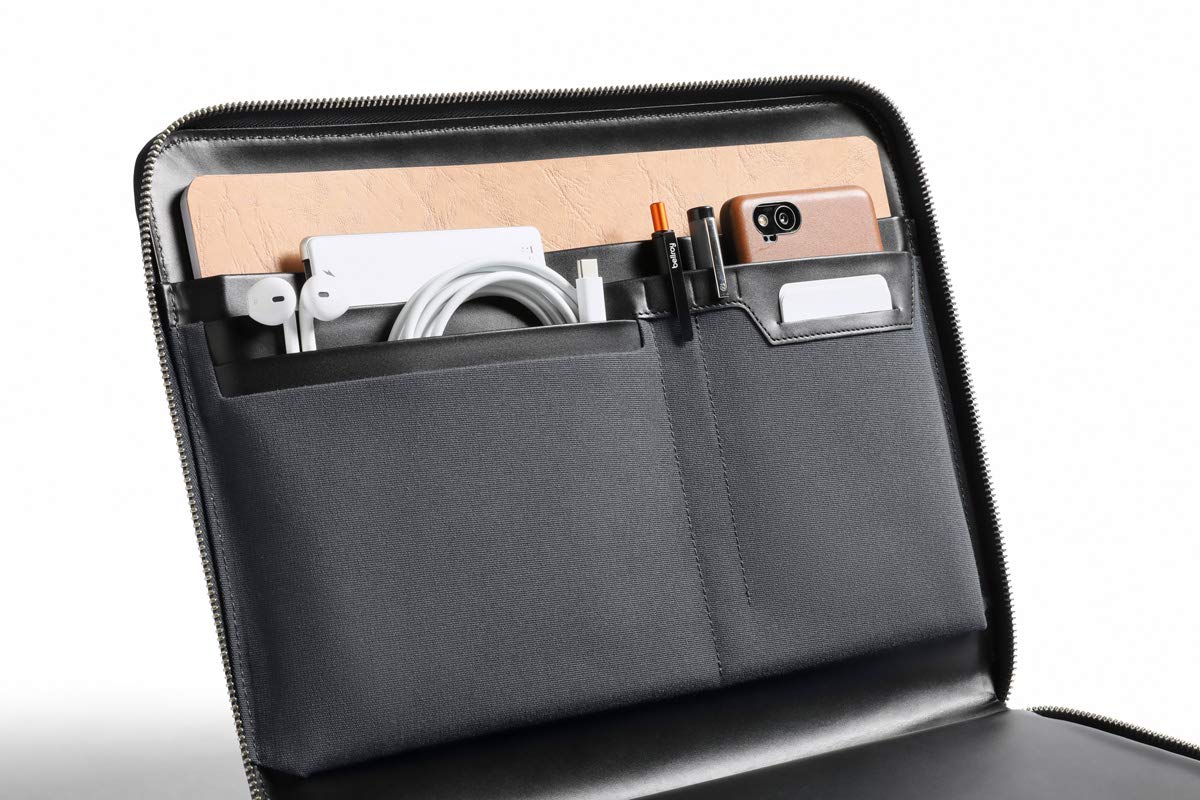 Amazon | Bellroy Tech Folio - プレミアムレザー製ファスナー